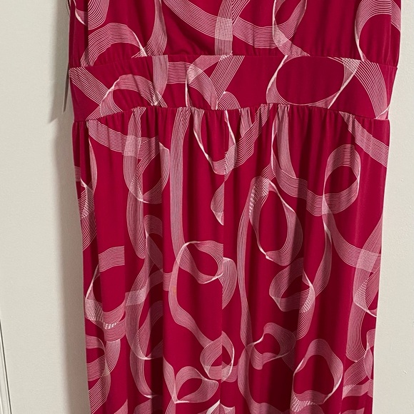 Maggy London Woman Vibrant Pink Maxi Dress - Picture 1 of 3